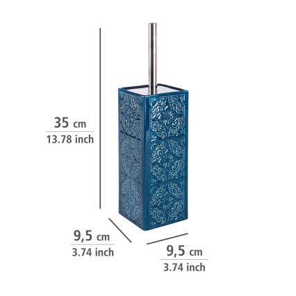 WENKO 22654100 - WC četka CORDOBA 9,5 x 35 cm, plava
