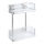 WENKO 22691100-Polica VACUUM-LOC QUADRO ED 25,5x32,5 cm srebrna/sjajni hrom/proziran