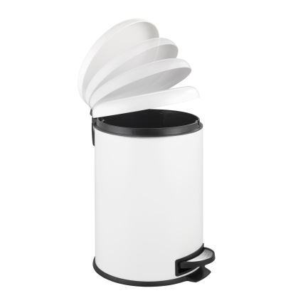 WENKO 22708100 - Korpa LEMAN 30,5x44 cm bela/crna