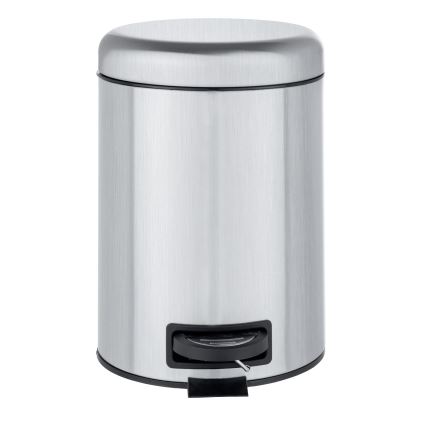 WENKO 22829100 - Kanta LEMAN 17x25 cm nerđajući čelik/saten/crna