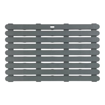 WENKO 22948100-Otirač za unutrašnju & spoljašnju upotrebu 50x80 cm siva