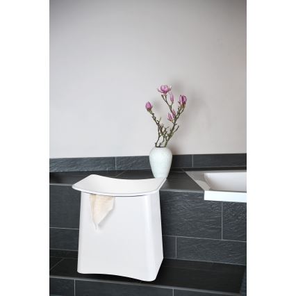 WENKO 22949100 - Stolica WING 45x48 cm bela/crna