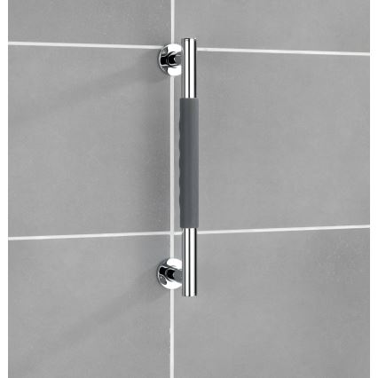 WENKO 23284100-rukohvat SECURA 40,5x9 cm nerđajući čelik/antracit/sjajni hrom