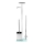 WENKO 23364100 - WC četka DEBAR 21x70,5 cm inox/satinski/bela