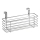 WENKO 2344100 - Korpa SLIM 24x11,5 cm sjajni hrom/crna