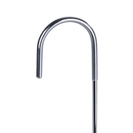 WENKO 23499100 - Polica za tuš MILO 25x36 cm od nerđajućeg čelika, srebrna/prozirna