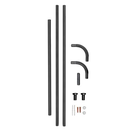 WENKO 23565100 - Šipka 2 x 2 cm crna