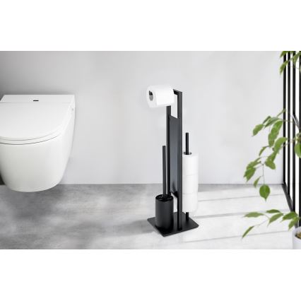 WENKO 23708100 - WC četka RIVALTA 18x70 cm crna
