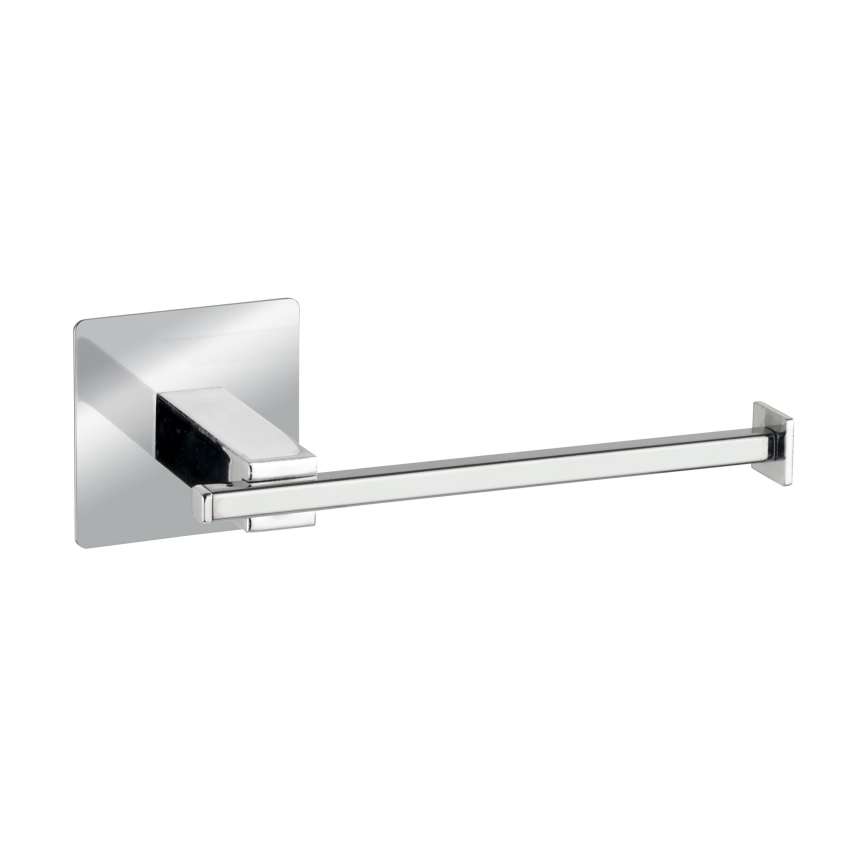 WENKO 23859800 - Držač toaletnog papira TURBO-LOC QUADRO ED 16,5x6,5 cm od nerđajućeg čelika