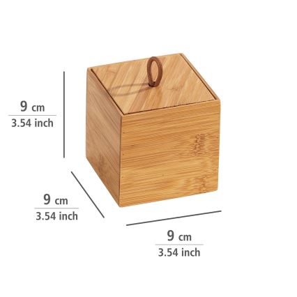 WENKO 23922100 - Kutija TERRA 9 x 9 cm, braon
