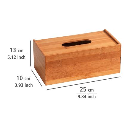 WENKO 23925100 - Kutija za maramice TERRA 25x13 cm braon