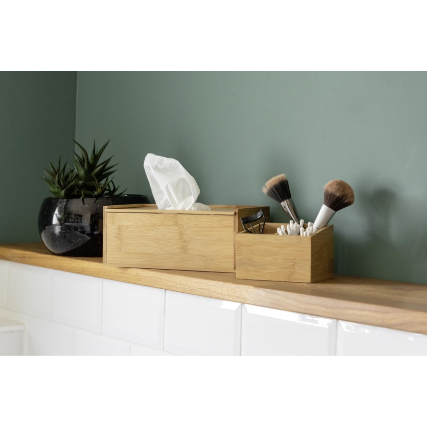 WENKO 23925100 - Kutija za maramice TERRA 25x13 cm braon