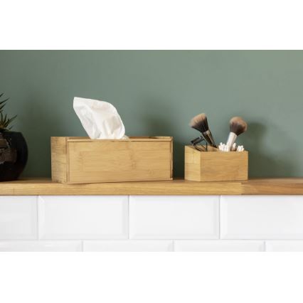 WENKO 23925100 - Kutija za maramice TERRA 25x13 cm braon