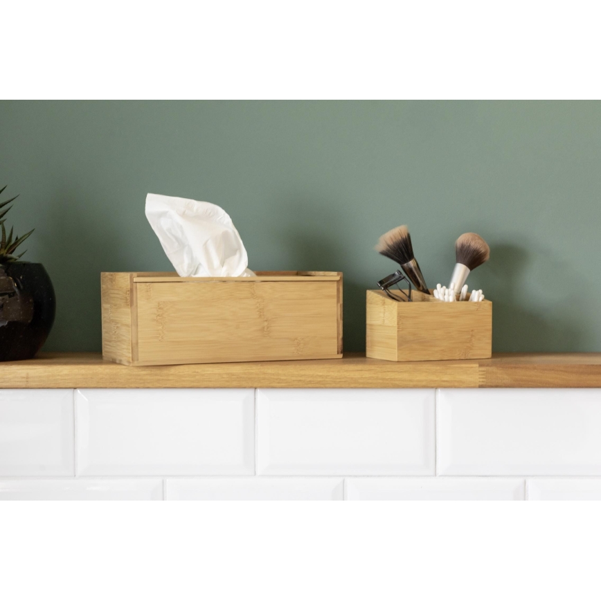 WENKO 23925100 - Kutija za maramice TERRA 25x13 cm braon