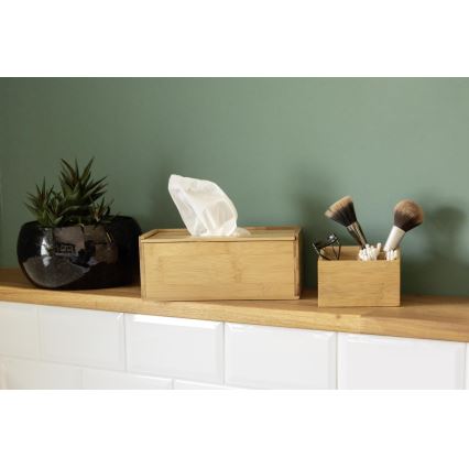 WENKO 23925100 - Kutija za maramice TERRA 25x13 cm braon