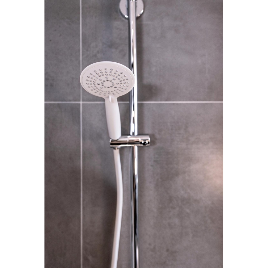 WENKO 23942100 - Glava za tuš YOUNG LINE 11x11 cm bela