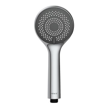 WENKO 23992100 - Tuš ruža WATERSAVING SYSTEM 9,5x9,5 cm sjajni hrom/siva
