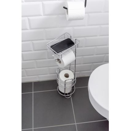 WENKO 24074800 - Držač toaletnog papira 16x59 cm sjajni hrom