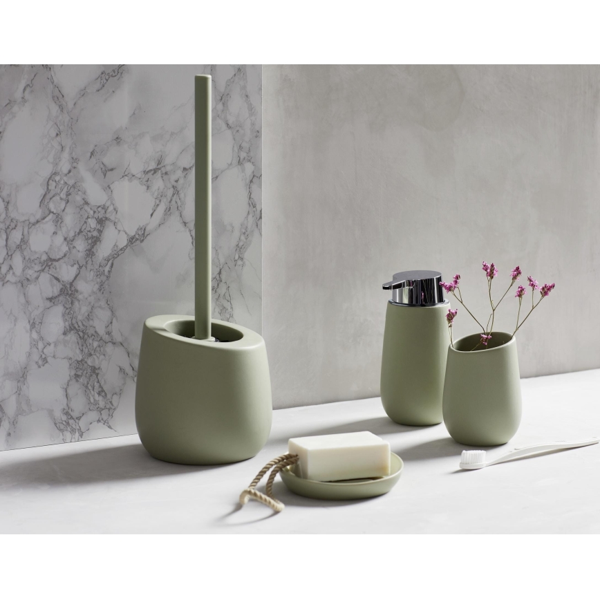 WENKO 24120100 - WC četka BADI 13,5x38 cm zelena