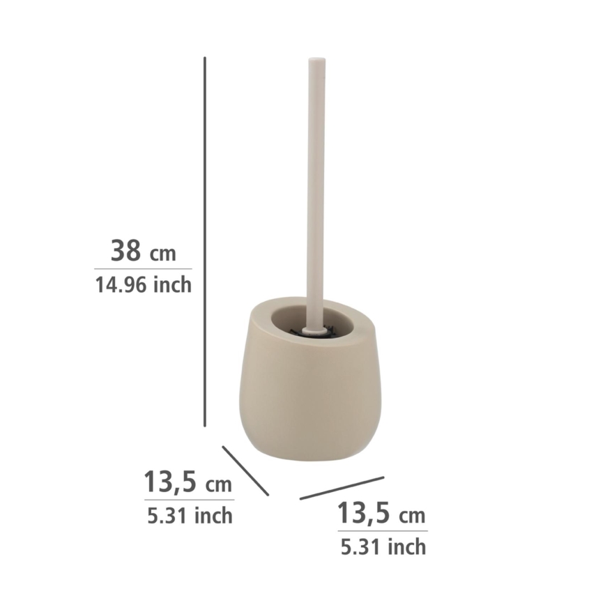 WENKO 24136100 - WC četka BADI 13,5x38 cm bež