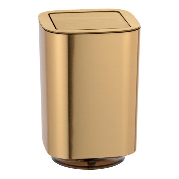 WENKO 24163100 - Kanta za otpatke AURON 17x25,5 cm zlatna