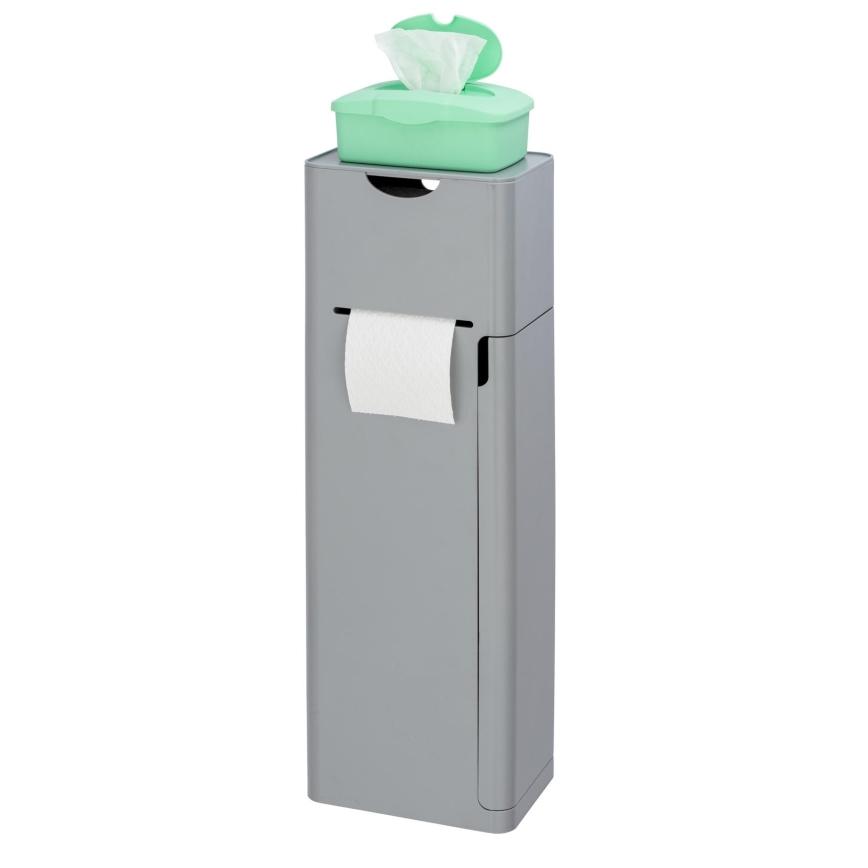 WENKO 24213100 - WC četka IMON 20x58,5 cm siva