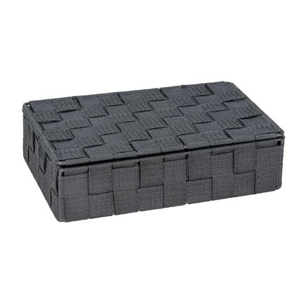WENKO 24223100 - Korpa ADRIA 26x17 cm siva/antracit