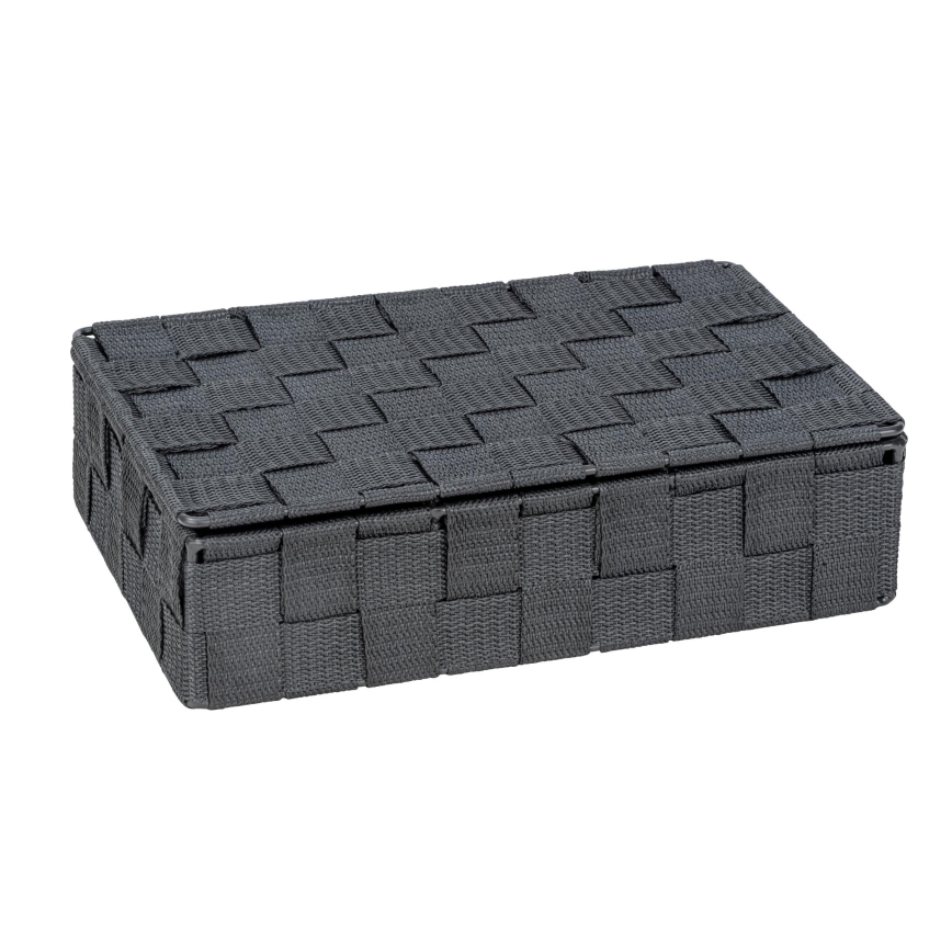 WENKO 24223100 - Korpa ADRIA 26x17 cm siva/antracit