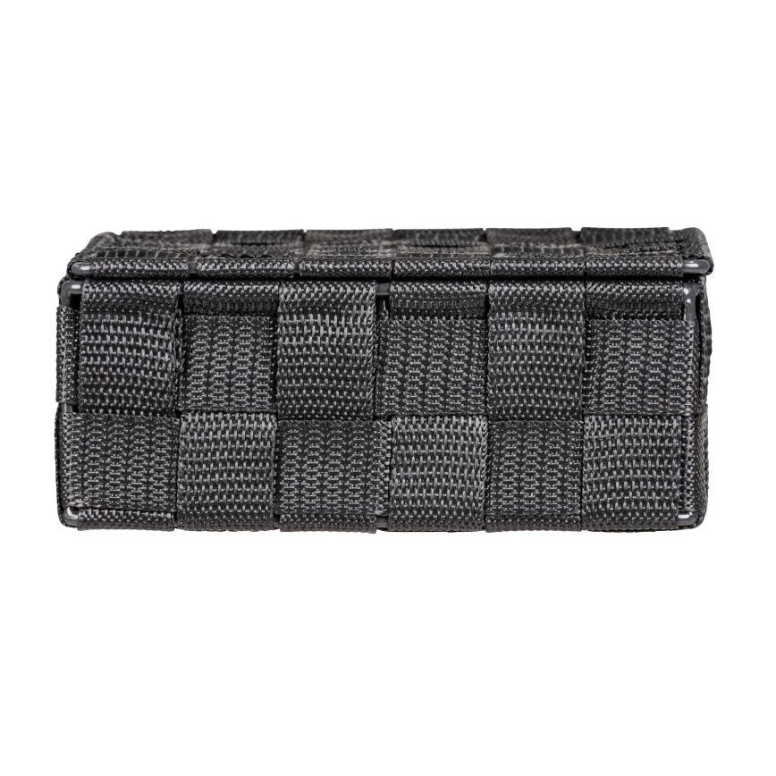 WENKO 24223100 - Korpa ADRIA 26x17 cm siva/antracit