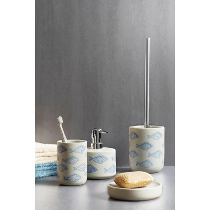 WENKO 24313100 - WC četka AQUAMARIN 10x40 cm bež