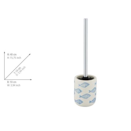 WENKO 24313100 - WC četka AQUAMARIN 10x40 cm bež