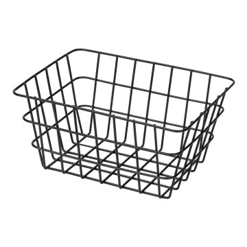 WENKO 24371100 - Korpa VIANA 18x25 cm crna