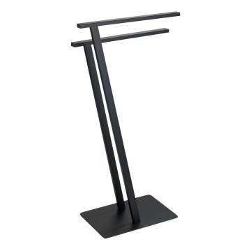 WENKO 24396100 - Stalak za peškire LIRIO 20x40 cm crni