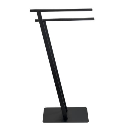 WENKO 24396100 - Stalak za peškire LIRIO 20x40 cm crni