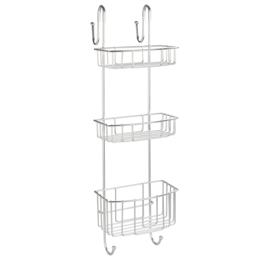 WENKO 24422100 - Polica OLESI 22,5x70 cm od nerđajućeg čelika/srebrna