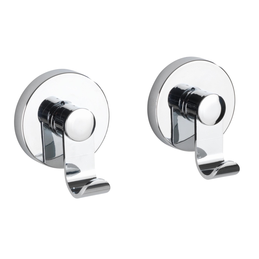 WENKO 24466100-Kuka VACUUM-LOC 6x7 cm sjajni hrom