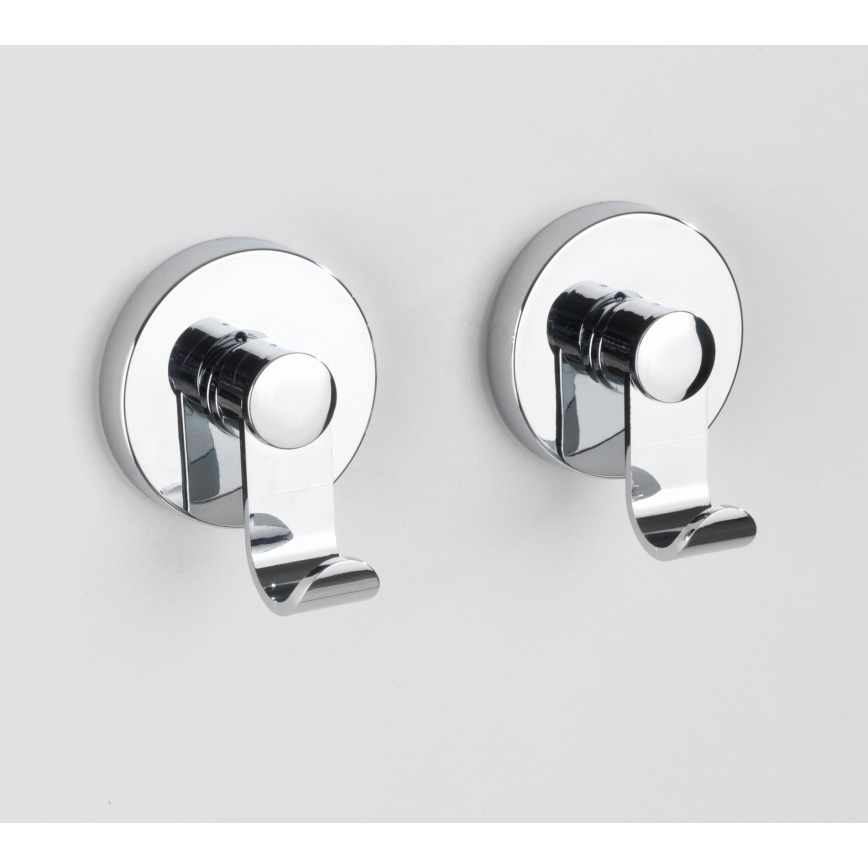 WENKO 24466100-Kuka VACUUM-LOC 6x7 cm sjajni hrom