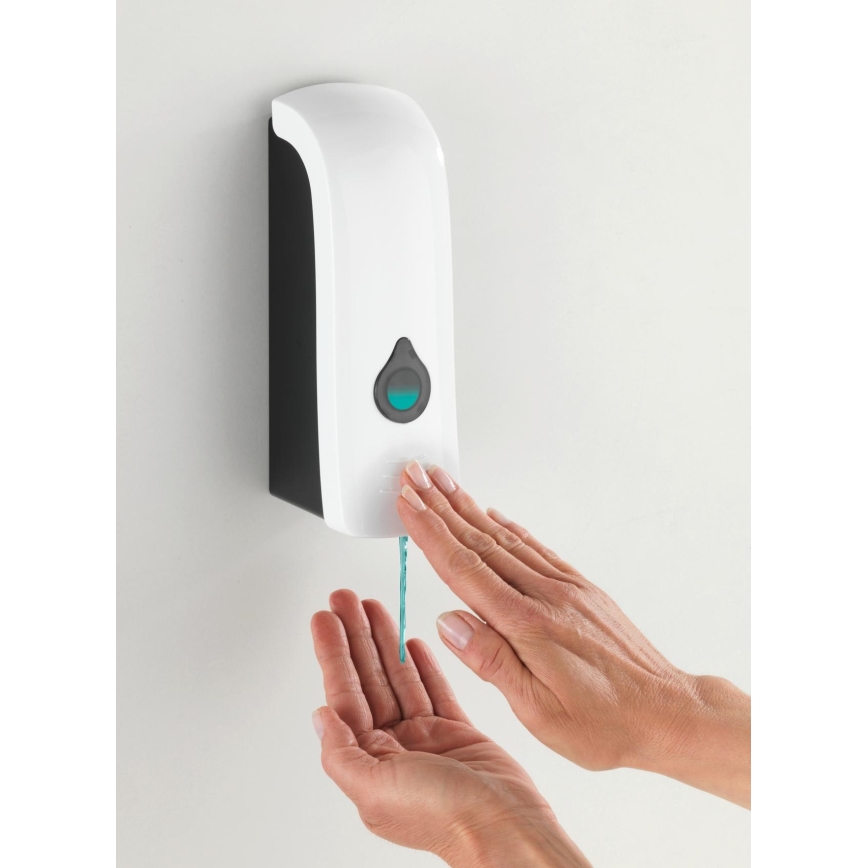 WENKO 24588100-Dozator za tečni sapun RANERA 740 ml bela/crna