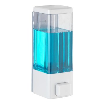 WENKO 24594100-Dozator tečnog sapuna ISTRES 320 ml bela/prozirna