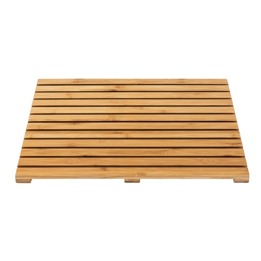 WENKO 24610100 - Otirač BAMBUSA 50x50 cm braon