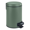 WENKO 24636100 - Korpa LEMAN 17x25 cm zelena/crna