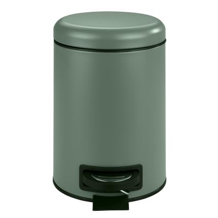 WENKO 24636100 - Korpa LEMAN 17x25 cm zelena/crna