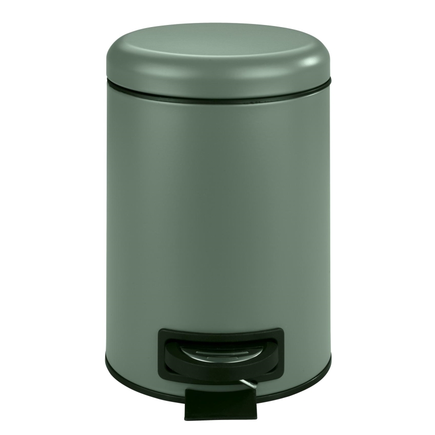 WENKO 24636100 - Korpa LEMAN 17x25 cm zelena/crna