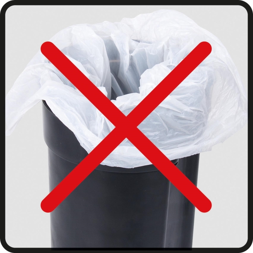 WENKO 24636100 - Korpa LEMAN 17x25 cm zelena/crna