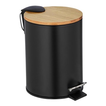 WENKO 24696100 - Korpa TORTONA 17x21 cm crna/smeđa