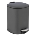 WENKO 24780100 - Koš ALASSIO 20,5x27 cm siva/crna