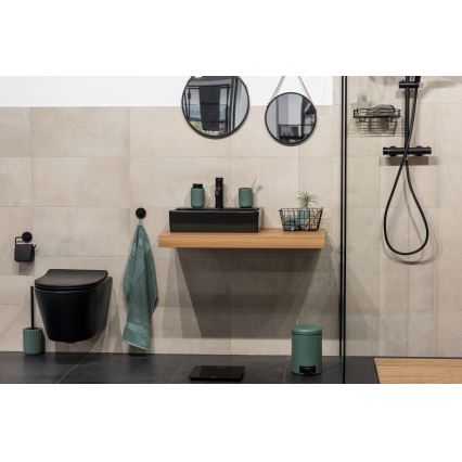 WENKO 24807100 - Dozator tečnog sapuna BELLUNO 8x13,5 cm zelena/crna