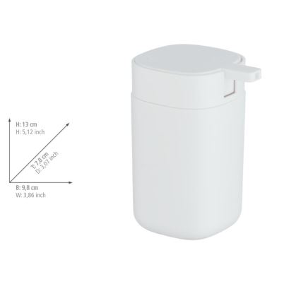 WENKO 24829100 - Dozator tečnog sapuna DAVOS 350 ml beli