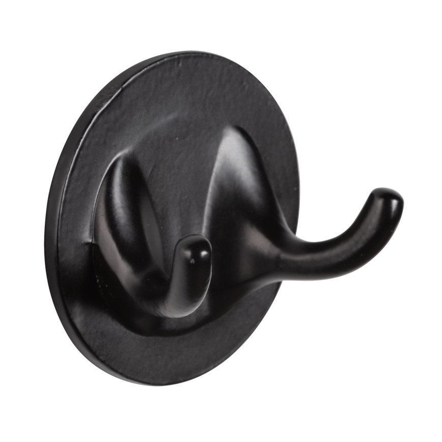 WENKO 24834100 - Brisač od bambusa 24,5x17 cm, nerđajući čelik/crna/braon