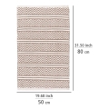 WENKO 24868100-Prostirka SHAKI 50x80 cm bež/bela